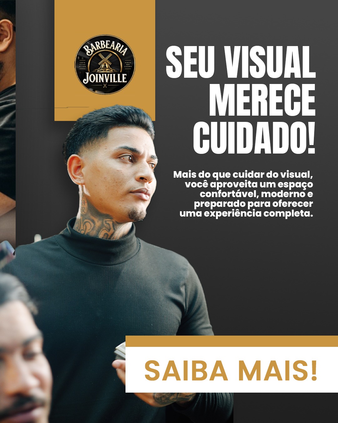Arte de anúncio: Seu visual merece cuidado